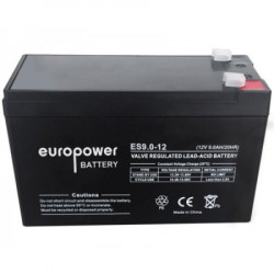 Europower UPS battery europower ES12-9 12V 9Ah