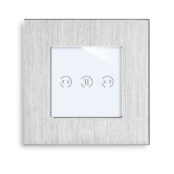 Exeshop wi-fi touch curtain al silver (tuya) ( sc005 )
