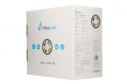 ExtraLink cat6 UTP V2 indor twisted pair 305m, LZSH, čist bakar ( 5108 ) - Img 4