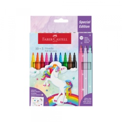 Faber Castell Flomaster Unicorn 1/10+3 554213 školski ( J086 )