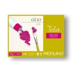 Fabriano tela blok za uljane boje 30x40 300g 10 lista ( 190042 )