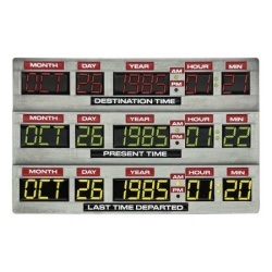 Fanattik Back To The Future - 40th Anniversary Time Circuits Ingot ( 075083 )