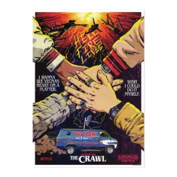 Fanattik Stranger Things 5 - Limited Edition The Crawl Art Print ( 078118 )