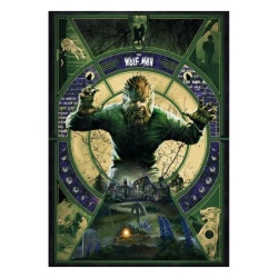 Fanattik Universal Monsters Wolfman Print ( 068959 )