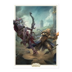 Fanattik World of Warcraft - Limited Edition Sylvanas Vs. Anduin Wrynn Art Print ( 078128 )
