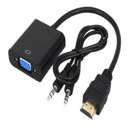 Fast Asia Adapter-konvertor HDMI na VGA (m/ž)+ audio ( 310 )