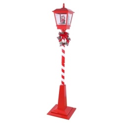 Festa monti ulična snežna lampa crveno-bela 188cm ( 740419 )