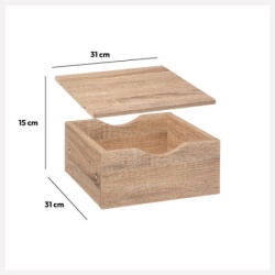 Five fioka 31x15x31cm drvo natural ( 167814 )-5