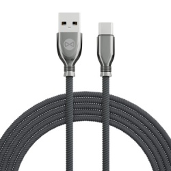 Forever Tornado kabl (USB- C) 1m 3A crni ( 21267 )-3