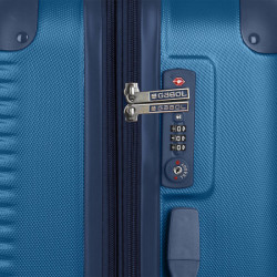 Gabol kofer veliki proširivi 55x77x33/35 cm ABS 111,8/118,7l-4,6 kg Balance XP plava ( 16KG123447E ) - Img 5