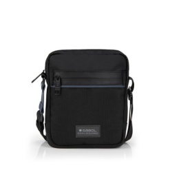 Gabol Torbica na rame muška 18x22x7 cm Darek crna ( 16TRMG546414B )
