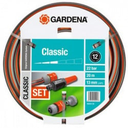 Gardena set crevo classic 20m 1/2" + nastavci + prskalica ( GA 18004-20 )