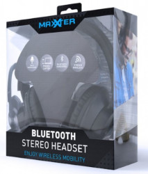Gembird ACT-BTHS-03 maxxter bluetooth stereo slualice sa mikrofonom Bt V5.0 40mm/32Ohm, 5h Li-Polym - Img 2