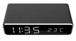Gembird digitalni sat + alarm sa bezicnim punjenjem telefona, Bback DAC-WPC-01 - Img 2