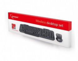 Gembird gejmerska tastatura US + bezicni mis USB KBS-WM-02 - Img 2