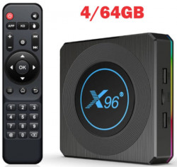 Gembird GMB-X96 X4 4/64GB smart TV box S905X4 Android 11 - Img 1
