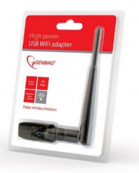 Gembird high power USB wireless adapter 300N, detachable antena, RF pwr WNP-UA300P-01 - Img 2