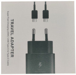 Gembird NPA-AC43 brzi punjac 25W USB-C + kabl USB-C na USB-C 5V/3A, 9V/2,2A (543) - Img 1