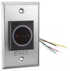Gembird SMART-TASTER-EF-CS70A touchless switch stainless steel Infrared sensor exit button for door - Img 4
