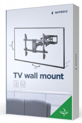 Gembird WM-80ST-02 TV nosac okretanje/tilt 37-80 VESA max.60x40cm, max 60kg, drzac - Img 2