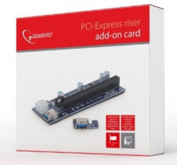 Gembird x-RC-PCIEX-03 PCI-express riser add-on card, PCI-ex 6-pin power connector - Img 3