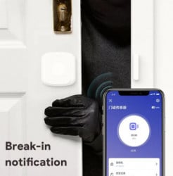 Gembird ZIGBEE-DOOR SENSOR-RSH-DS10 tuya new style WiFi ZigBee two versions 2 in1 smart door sensor - Img 2