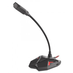 Genesis radium 100, gaming omnidirectional microphone LED, black ( NGM-1407 )  - Img 2