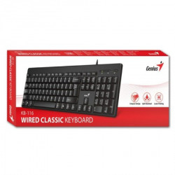Genius tastatura KB-116 YU USB crna - Img 3