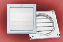 Gravitaciona ventilaciona rešetka 150x150/ fi 100mm inox ( 9067 )