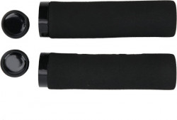 Gripovi pena, pakovanje u kesici, crni sa crnim lock-om ( BIKELAB-051-B/H23-4 ) - Img 1