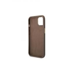 Guess Futrola za iPhone 14 Brown Metal Outline Script ( GSM167558 ) - Img 3