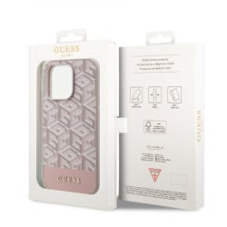 Guess futrola za iPhone 14 pro gcube pu stripes pink MagSafe ( GUHMP14LHGCFSEP ) - Img 4