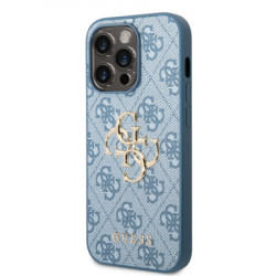 Guess futrola za iPhone 14 pro max PU 4G big metal logo blue ( GUHCP14X4GMGBL ) - Img 2