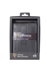 Guiness Novčanik muški kožni JBGNW09 sa RFID zaštitom 120x90x20 crna ( 16NMBG09B )