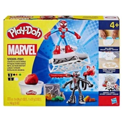 Hasbro Play-doh spiderman launch and slice battle ( F9827 ) -1