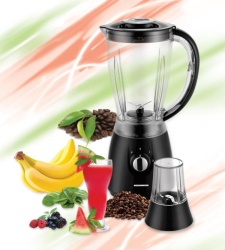 Heinner HBL-500R 1,5l/500W/plastična čaša/crni Blender -3