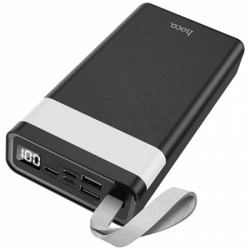 Hoco j73 powerful, black power bank 30000mah, micro-usb / tipe-c ulaz, lampa  - Img 3