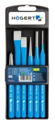 Hogert set dleta i izbijača, 6. kom., crv ( HT3B710 )