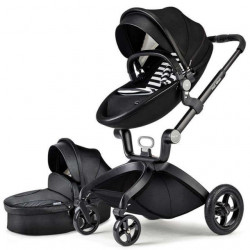 Hot Mom kolica black 2u1 (sportsko sediste+korpa) ( F022BLACK ) - Img 1