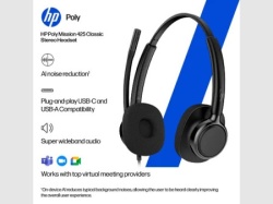HP C01B3AA#AC3 Poly Mission 425 USB HS CL WW ( 0001446186 )