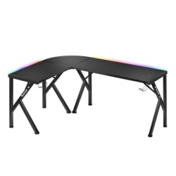 Huzaro gaming ugaoni sto hero 6.3 rgb black ( 8210 )