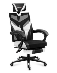 Huzaro gejmerska stolica combat 5.0 white ( 8363 )