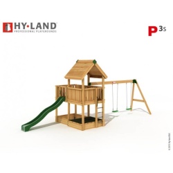 Hy-Land EN 1176 javno igralište Jungle Gym - Projekat 3 sa ljuljaškama - Img 3