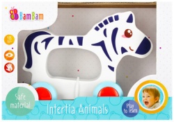 Igračka za decu - Zebra na točkovima ( 607989-P )