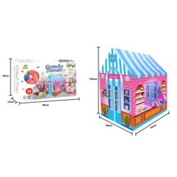 Igraonica, kućica slatkiša za igru sa 50 loptica ( 66-703000 )