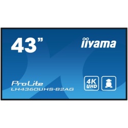 Iiyama lfd lh4360uhs-b2ag 42.5" va 3840 x 2160 @60hz 500 cd/m˛ 5000:1 8.5ms ( LH4360UHS-B2AG )