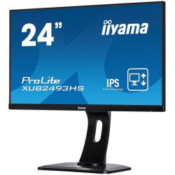 Iiyama monitor prolite, 24" 1920x1080, 13cm height Adj. stand, pivot, VA panel, 250cdm2, VGA, DisplayPort, HDMI, 4ms, speakers (23,6" VIS) - Img 4