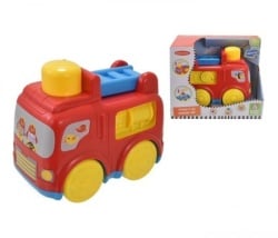 Infunbebe Igracka za bebe auto - fire engine ( PL7001S )-1