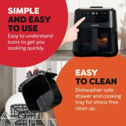 Instant Pot Vortex Compact Black 5L AirFryer  ( 140-3083-01-E )-3