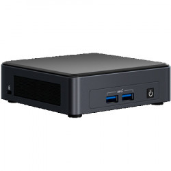 Intel NUC 11 pro Kit NUC11TNKi3: Intel core i3-1115G4, Intel UHD Graphics, Dual HDMI 2.0b wHDMI CEC, Dual DP 1.4a via Type C, Front: 2xUSB  - Img 1